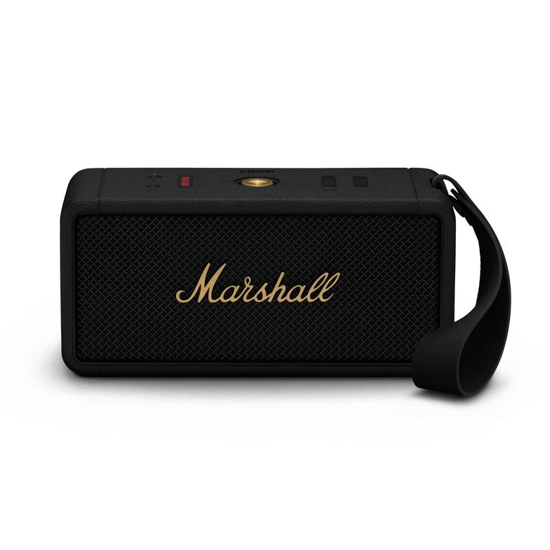 Marshall　Middleton Caixa de Som Bluetooth Portátil Marshall Middleton - Preto